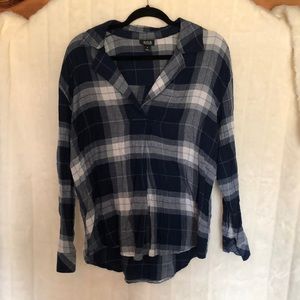 A.n.a plaid shirt size medium